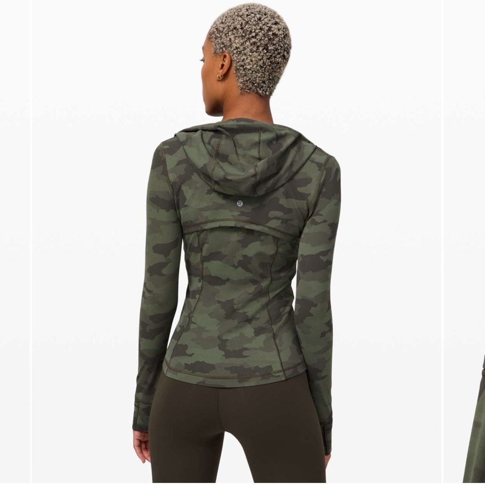 Lululemon Define Hooded Jacket - Green Camo